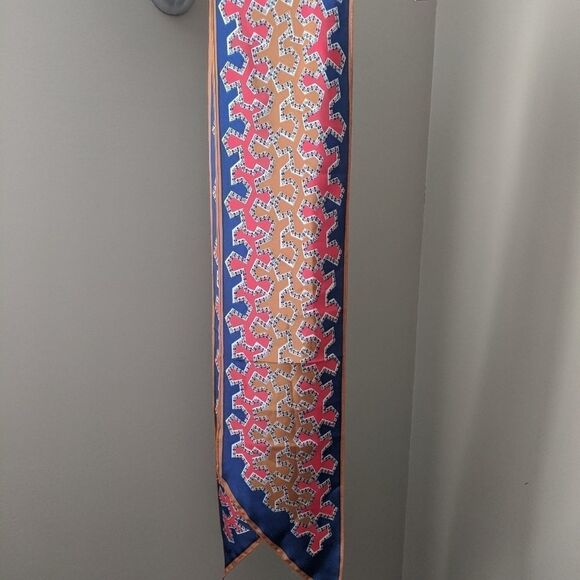 Vintage Vera Skinny Printed Scarf - Picture 1 of 4